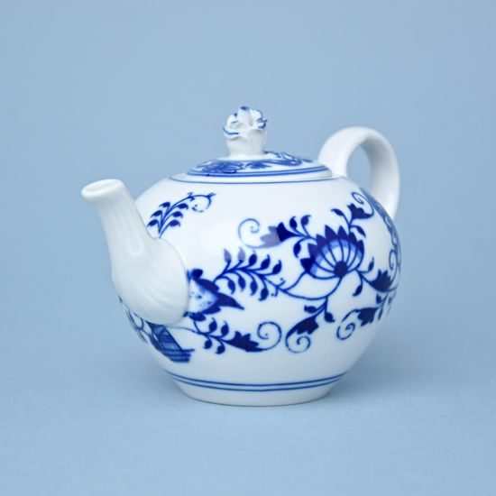 Tea pot with a strainer 0,35 l, Original Blue Onion Pattern