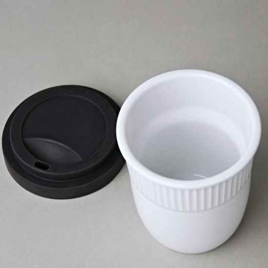 Šálek ToGo 200 ml, menší, nedekor, Benedikt dvoustěnka