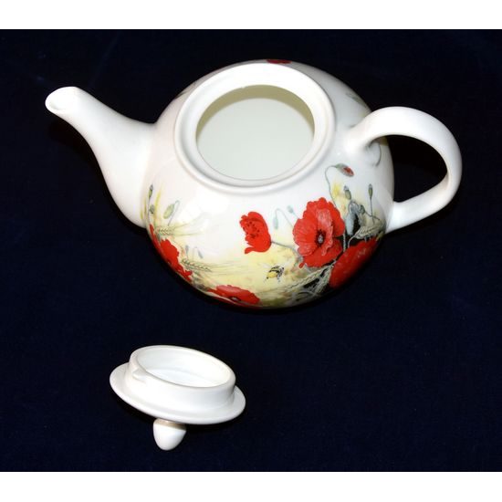 Poppy: Teapot 0,9 l, Roy Kirkham, Fine Bone China