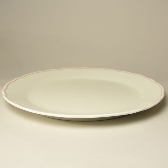 Rokoko yvory: Club plate 30 cm, Český porcelán a.s.