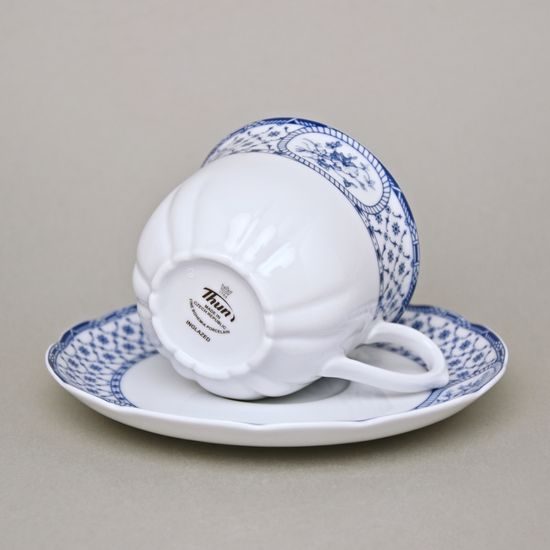 Rose 80090: Cup 200 ml + saucer 150 mm, Thun 1794, karlovarský porcelán