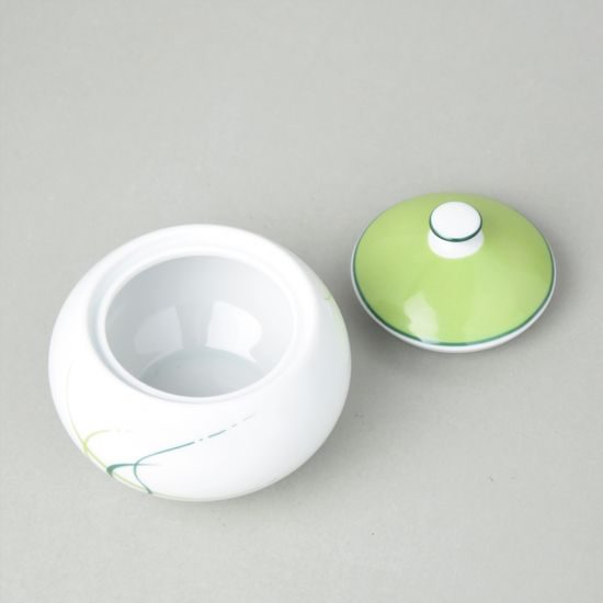 Cukřenka 350 ml, Thun 1794, karlovarský porcelán, OPÁL tráva