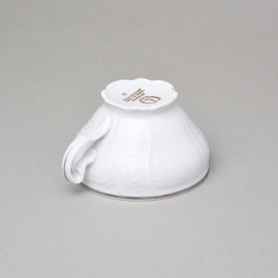 Tea cup 205 ml, Thun 1794 Carlsbad porcelain, BERNADOTTE Platinum line