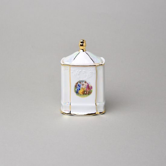 Spice jar 150 ml, Thun 1794, karlovarský porcelán, BERNADOTTE The Three Graces
