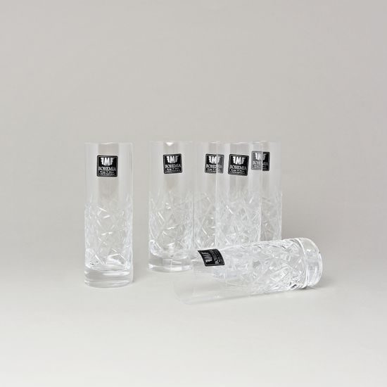 Graffiti High Liquer Glass set 6pcs 55 ml, FMF Bohemia, Bohemia Crystalite