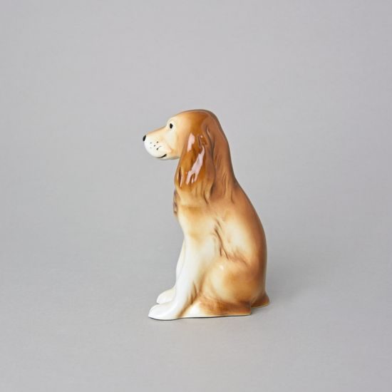 Cocker Spaniel Dog, 9 x 6 x 13,5 cm, Porcelain Figures Duchcov