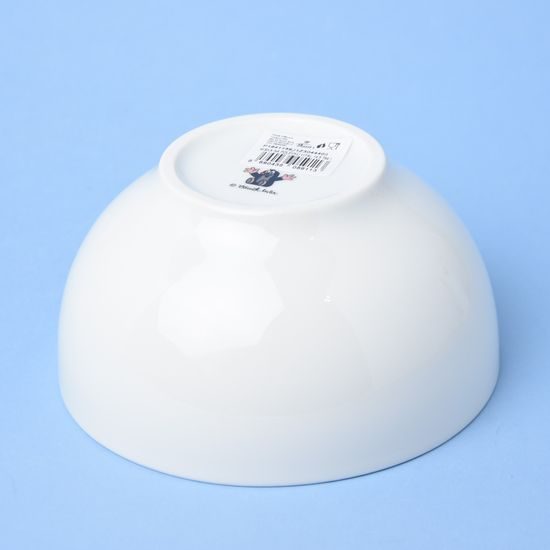 Miska Vital 145 mm s Krtečkem a zasněženým vánočním stromkem, Thun 1794, karlovarský porcelán