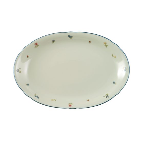 Platter oval 31 cm, Marie-Luise 30308, Seltmann Porcelain