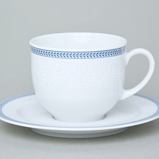 Coffee cup and saucer 165 ml, Thun 1794 Carlsbad porcelain, OPAL 80136