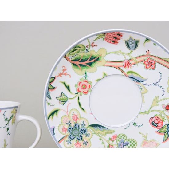 Saucer 160 mm, Thun 1794, karlovarský porcelán, TOM 30005