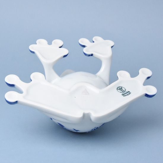 Frog 25 x 21 x 13 cm cm, Original Blue Onion pattern