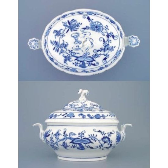 Vegetable (soup) bowl 3,00 l, Original Blue Onion Pattern, QII