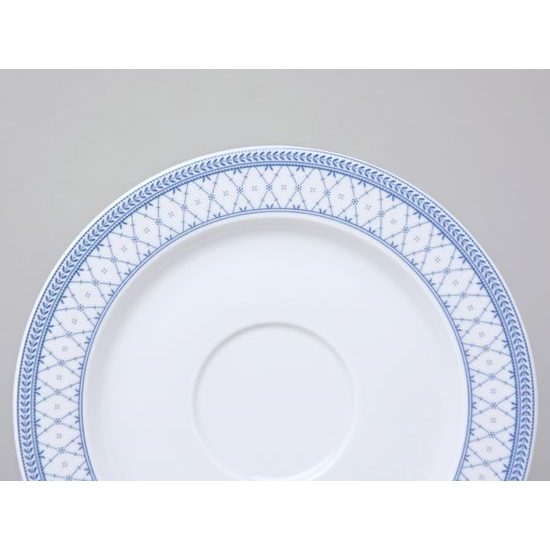 Saucer 13,5 cm, Thun 1794, karlovarský porcelán, OPÁL 80144