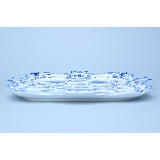 Platter 35 x 35 cm, Original Blue Onion pattern (q2)