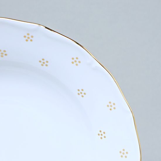 Talíř hluboký 24 cm, Verona zlatá Valbella, G. Benedikt