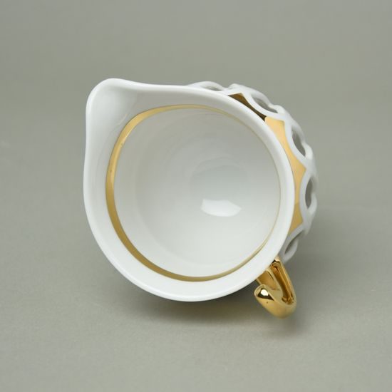 Creamer 200 ml, Byzant 404b - white, Rose China Chodov