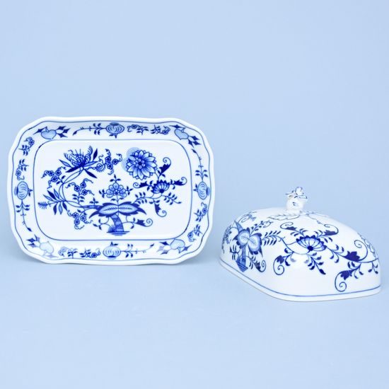 Butter dish - bottom 0,250 kg, Original Blue Onion Pattern