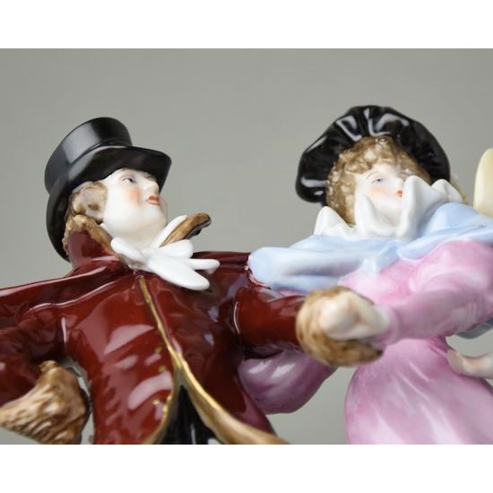 Ice-sport 32 x 13 x 25 cm, Felix Zeh, Porzellanmanufaktur Scheibe-Alsbach