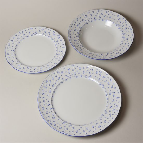 73318: Plate set for 6 pers., Thun 1794, karlovarský porcelán, NATÁLIE