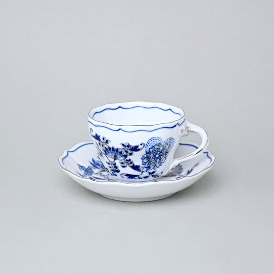 Cup and saucer A/1 + A/1, 120 ml / 13 cm for coffee, Cesky porcelan a.s.