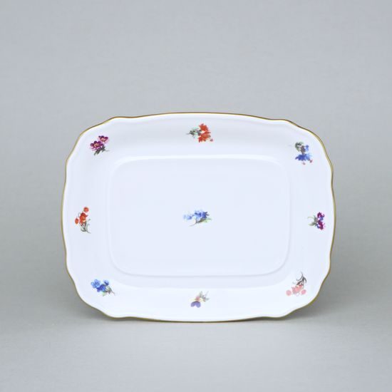 Butter dish for 125 g butter - bottom (platter), Házenka, Český porcelán a.s.