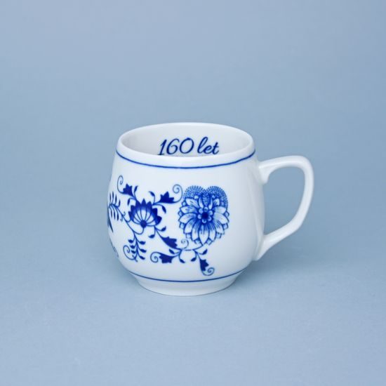 Hrnek Baňák 300 ml, Výroční - 160 let, Cibulák, originální z Dubí