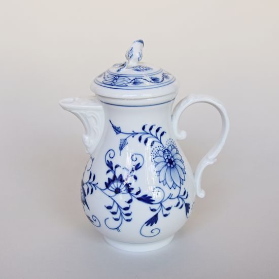Mocha Pot, Onion Pattern, Meissen Porcelain