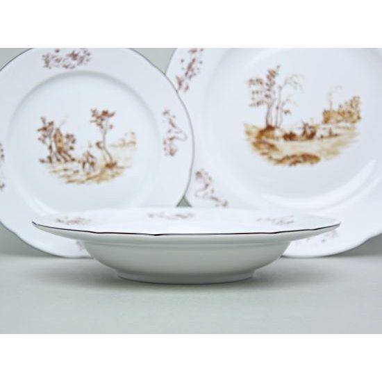 Rose 81048: Plate dining 25, Thun 1794, karlovarský porcelán