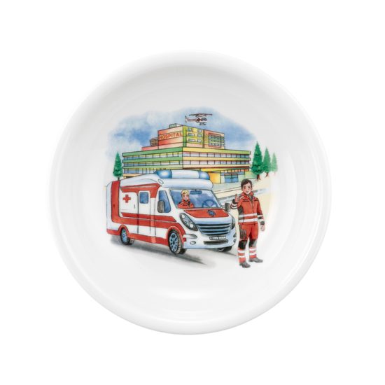 Rescuers: Plate deep 20 cm, Compact 65501, Seltmann porcelain