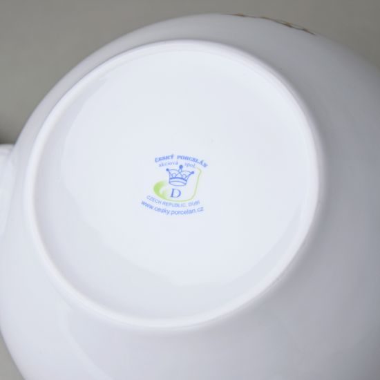 Konvice čajová se sítkem 2 l, Český porcelán a.s., husy