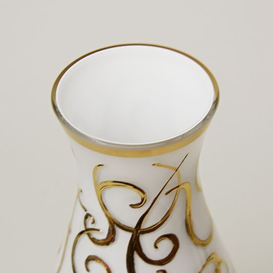 Egermann: Váza Triplex Malovaná, 29,5 cm, skleněné vázy Egermann