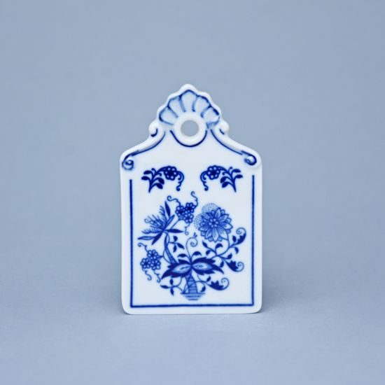 Bread board mini 9 cm, Original Blue Onion Pattern