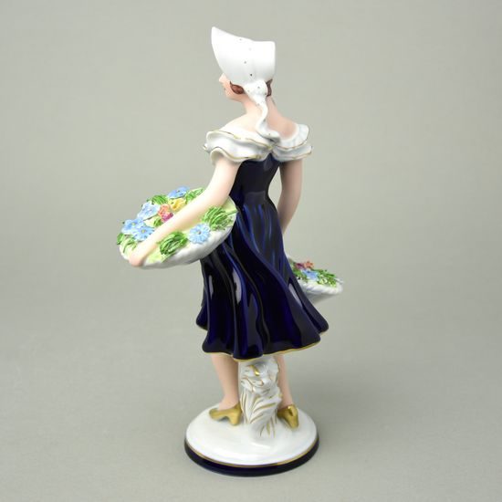 Zahradnice 27 cm, ISIS, Porcelánové figurky Duchcov