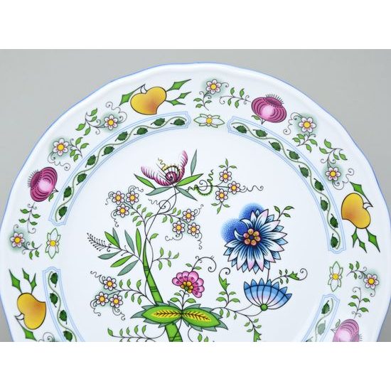 Dinner plate 26 cm, COLOURED ONION PATTERN