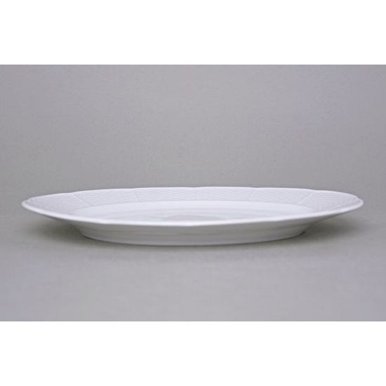 Dish oval 30 cm, Thun 1794, karlovarský porcelán, NATÁLIE white