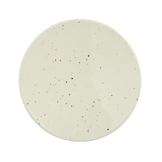 Plate breakfast 21,5 cm , Life champagne 57010, Seltmann Porcelain
