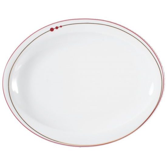 Plate dessert 25 cm, Mirage 22539, Seltmann Porcelain