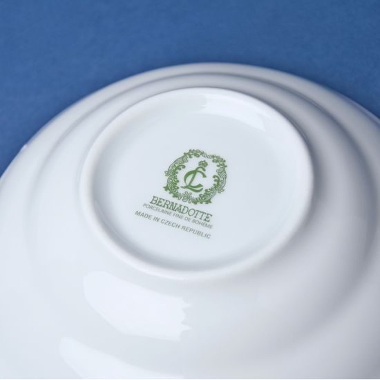 Bowl 13 cm, Thun 1794 Carlsbad porcelain, BERNADOTTE white