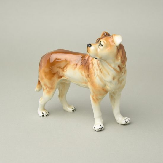 Pes 17,5 x 7 x 17 cm, Porcelánové figurky Duchcov