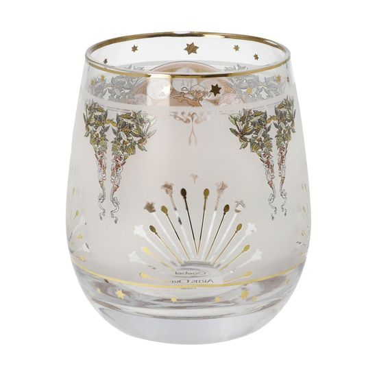 Svícen Zodiak, 8.5 / 8.5 / 9.5 cm, sklo, A. Mucha, Goebel