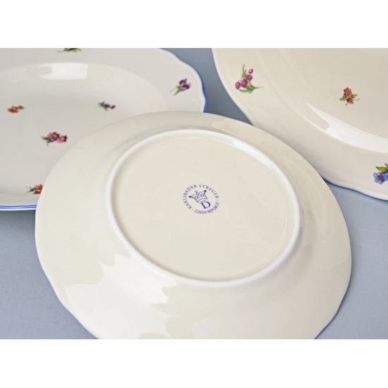 Plate set for 6 pers. 24, 24, 19, Hazenka IVORY, Cesky porcelan a.s.