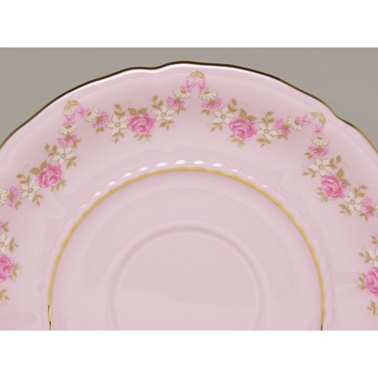 Cup 140 ml coffee + saucer, Sonáta decor 158, Leander Rose China