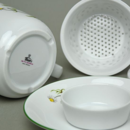 Mug 400 ml with cap and strainer, Chamomile, Atelier Lesov