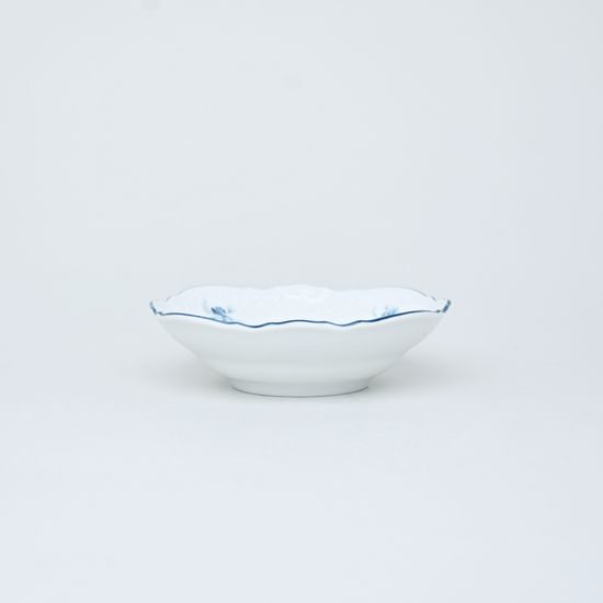 Bowl 13 cm, Thun 1794 Carlsbad porcelain, BERNADOTTE blue flower