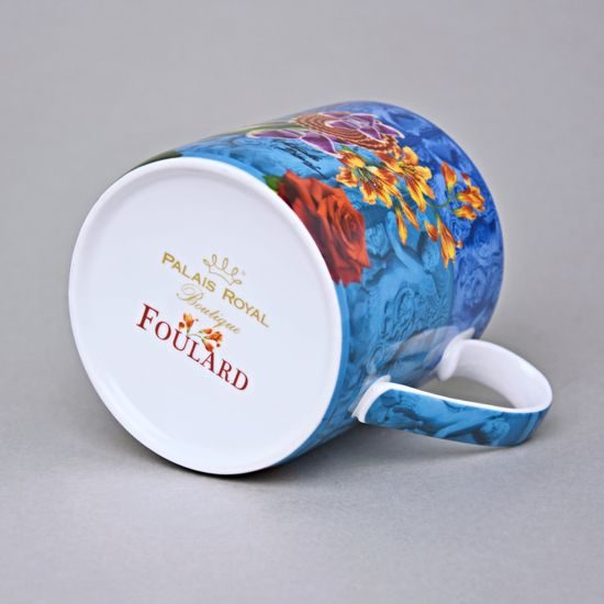 Mug 9 cm 300 ml, Blue, Foulard, Lamart: Palais Royal