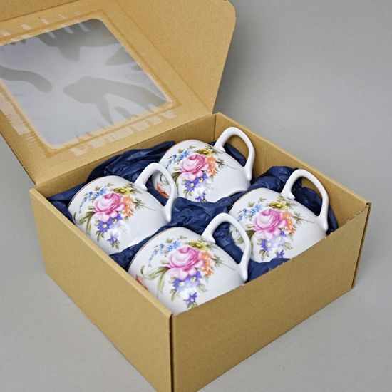 Gift box with a window, 22 x 20,3 x 10,3 cm