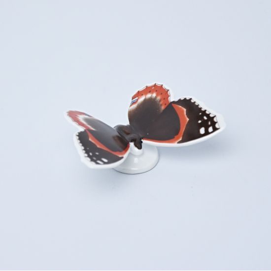 Red Admiral butterfly 7,5 x 5,5 x 3 cm, Unterweissbacher porcelain