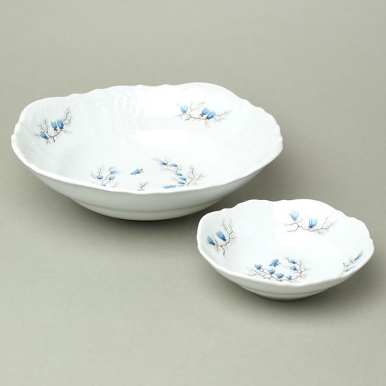 Kompotová sad apro 6 osob, Thun 1794, karlovarský porcelán, BERNADOTTE motýli