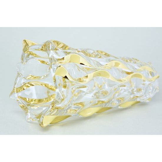 Vase Rhapsody 30,5 cm gold, RoyalCrystal