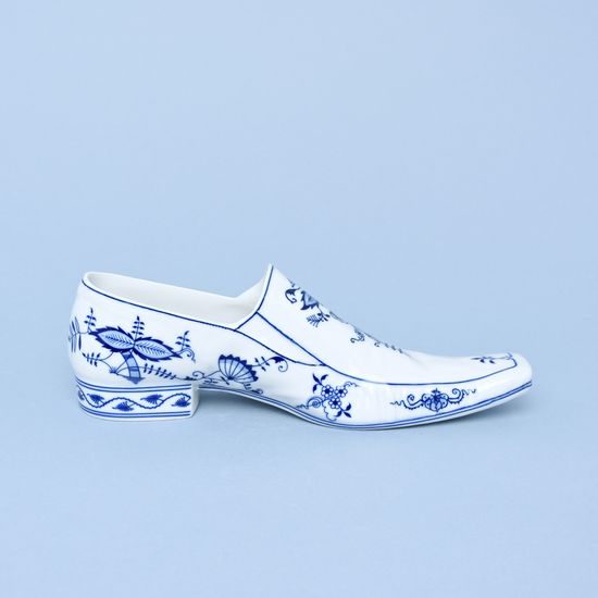 Men's porcelain shoe 27 cm, Blue Onion, Leander